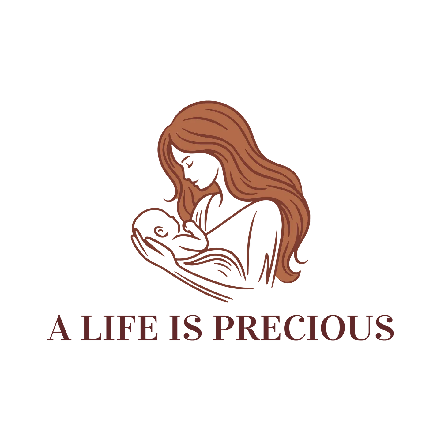 Logo of a mother holding a child with 'A Motherhood' text.